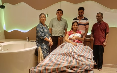 Salem Polyclinic Advances Maternity Care with Water Birth Success