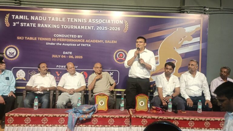 TNTTA’s 3rd Table Tennis State Ranking Tournament