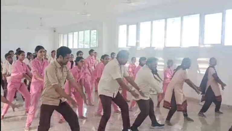 Dance and Fitness Class in hospital